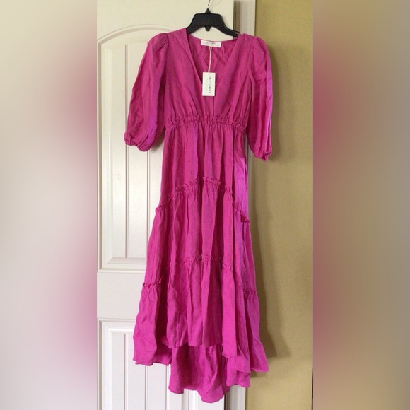 🆕TRINA TURK DREAMWORTHY MIDI DRESS(Sz XS) - Picture 2 of 12